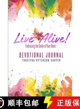 【3-4周达】Live Alive! Embracing the Smile of Your Heart: Devotional Journal [9780359513307]