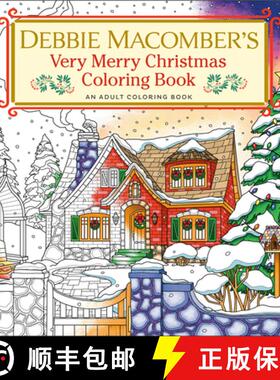 【3-4周达】Debbie Macomber's Very Merry Christmas Coloring Book: An Adult Coloring Book [9780593496466]