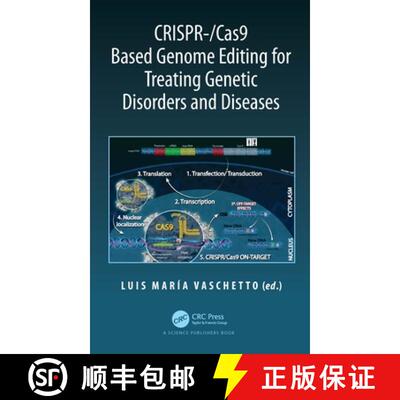 【3-4周达】精装 CRISPR-/Cas9 Based Genome Editing for Treating Genetic Disorders and Diseases [9780367542863]