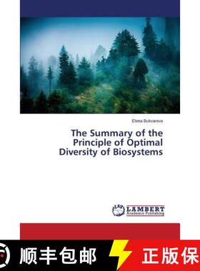 预订 The Summary of the Principle of Optimal Diversity of Biosystems [9783659598913]