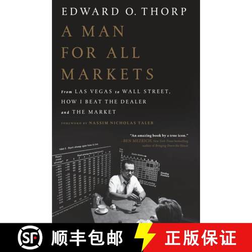 【3-4周达】A Man for All Markets: From Las Vegas to Wall Street, How I Beat the Dealer and the Market [9780812979909]