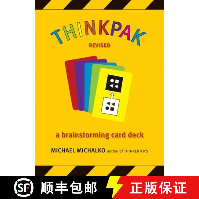 【4周达】Thinkpak Cards: A Brainstorming Card Deck [9781580087728]