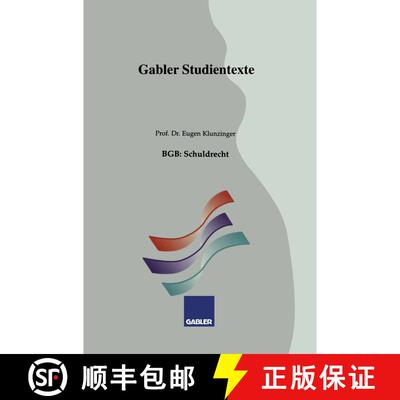 【3-4周达】BGB: Schuldrecht [9783409921152]