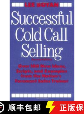 【3-4周达】The Successful Cold Call Selling: Over 100 New Ideas, Scripts, and Examples from the Natio... [9780814477182]
