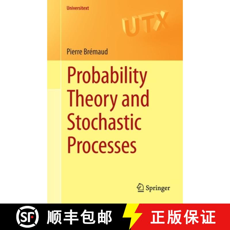 【3-4周达】Probability Theory and Stochastic Processes [9783030401825]