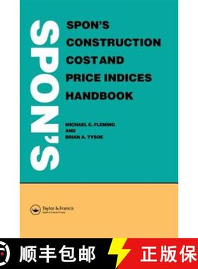 【3-4周达】Spon's Construction Cost and Price Indices Handbook [9780419153306]