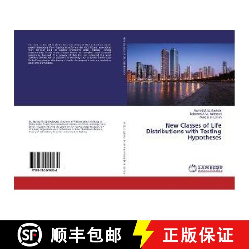 预订 New Classes of Life Distributions with Testing Hypotheses [9783330019034]