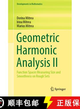 【3-4周达】Geometric Harmonic Analysis II : Function Spaces Measuring Size and Smoothness on Rough Sets [9783031137174]