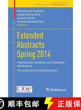 【3-4周达】Extended Abstracts Spring 2014 : Hamiltonian Systems and Celestial Mechanics; Virus Dynami... [9783319221281]