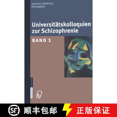 【3-4周达】精装 Universitätskolloquien zur Schizophrenie: Band 1 [9783798513334]