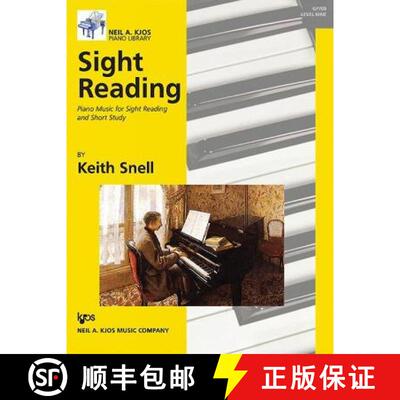【3-4周达】Sight Reading: Piano Music for Sight Reading and Short Study, Level 9 [9780849798566]