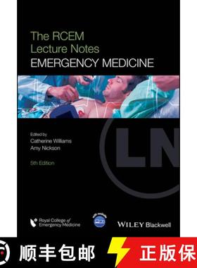 【3-4周达】RCEM Lecture Notes: Emergency Medicine, Fifth Edit ion [9781119325819]