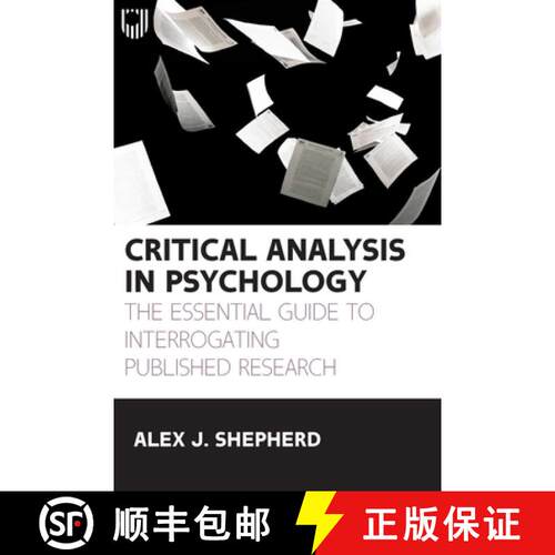 【3-4周达】Critical Analysis in Experimental Psychology: The Essential Guide to Int errogating Publis... [9780335249893]