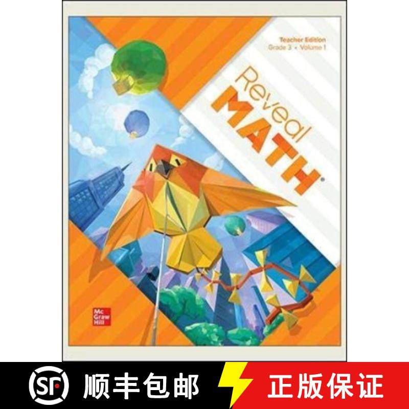 【3-4周达】Reveal Math, Grade 3, Teacher Edition, Volume 1 [9780076839155]