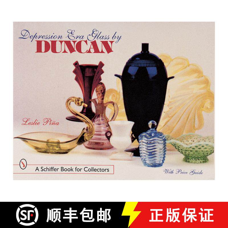 【3-4周达】精装 Depression Era Glass by Duncan [9780764309281]