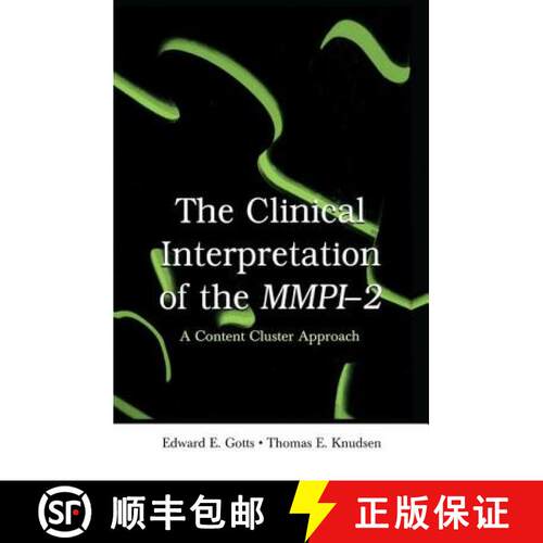 【3-4周达】The Clinical Interpretation of MMPI-2: A Content Cluster Approach [9781138004009]