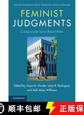 【3-4周达】Feminist Judgments: Corporate Law Rewritten [9781009015295]