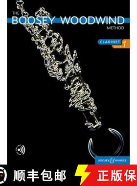 【3-4周达】Morgan: The Boosey Woodwind Method: Clarinet - Book 1 Book with Online Audio [9781784547462]