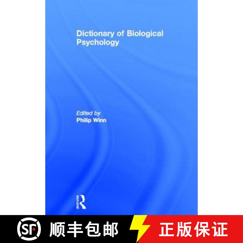 【3-4周达】Dictionary of Biological Psychology [9780415136068]
