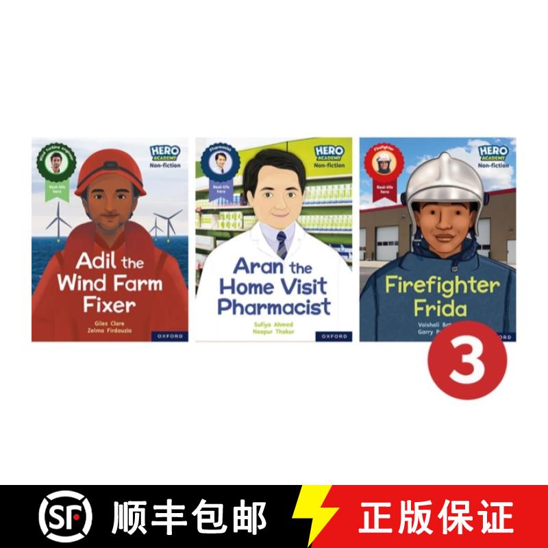 【3-4周达】Hero Academy Non-fiction: Oxford Reading Level 7, Book Band Turquoise: Class Pack [9781382029506]