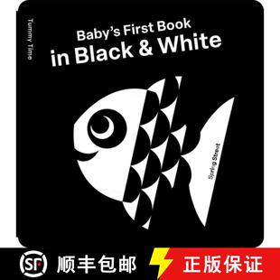 【3-4周达】Spring Street Tummy Time: Baby's First Book in Black & White [9781454712473]
