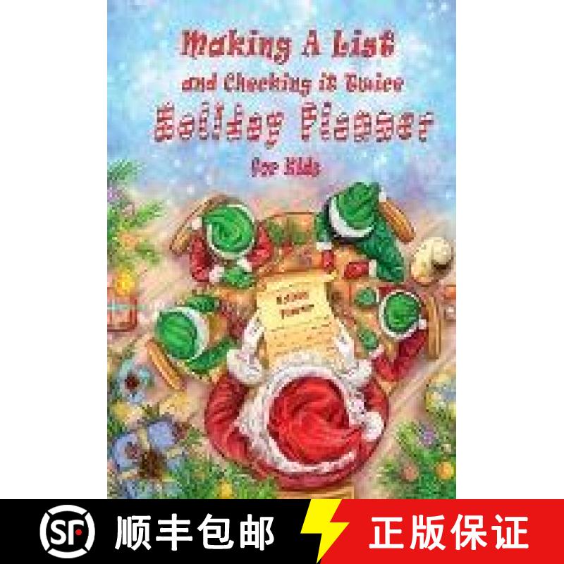 【3-4周达】Making A List and Checking It Twice Holiday Planner for Kids [9781736939338]