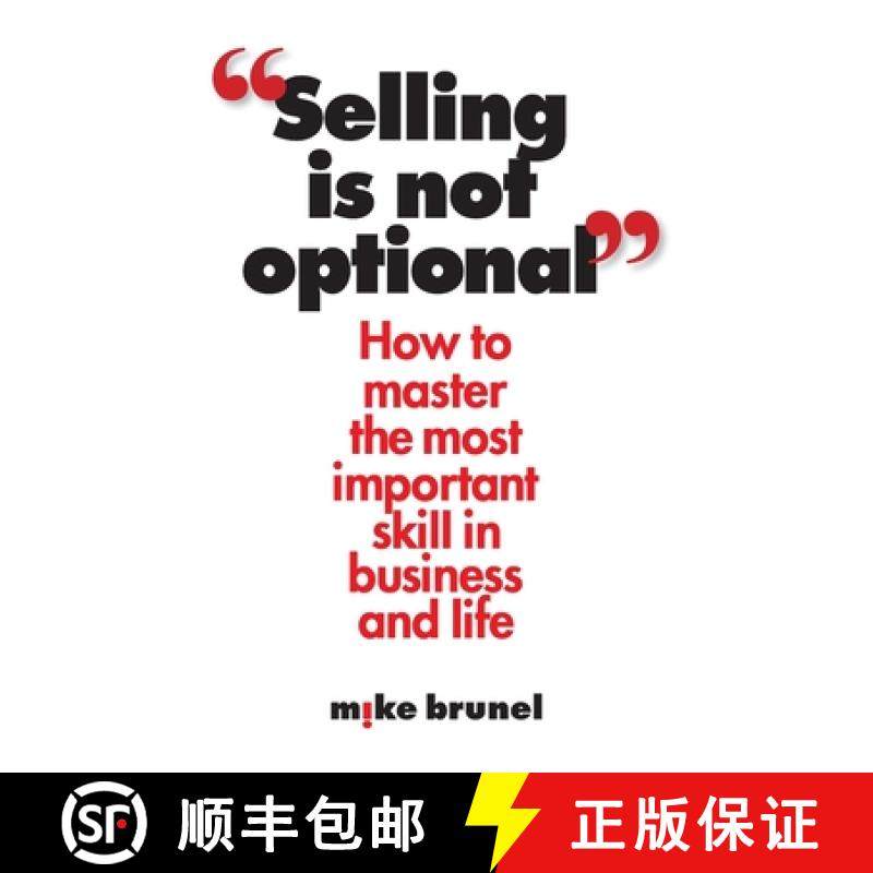 预订 Selling is Not Optional [9781619614772]