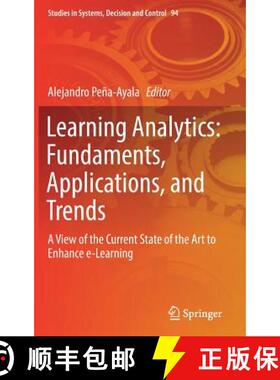 【3-4周达】Learning Analytics: Fundaments, Applications, and Trends : A View of the Current State of ... [9783319529769]