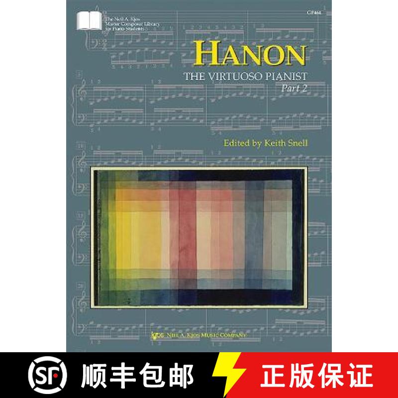 【2-3周达】Hanon: The Virtuoso Pianist, Part 2 [9780849798689]