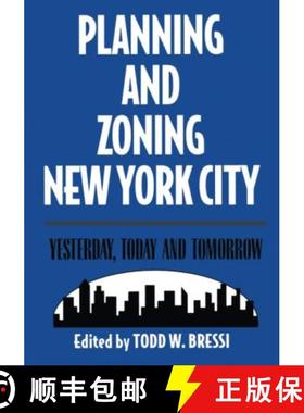 【3-4周达】Planning and Zoning New York City [9781138513099]