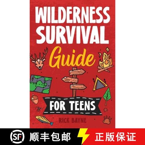 【3-4周达】Wilderness Survival Guide for Teens [9781957590363]