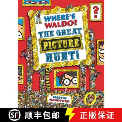 【3-4周达】Where's Waldo? the Great Picture Hunt: (A Hidden Object Activity Book Including Stickers, ... [9780763630430]