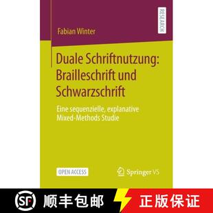 Schwarzschrift Brailleschrift Eine M... Duale explanative 4周达 9783658379278 Schriftnutzung sequenzielle und