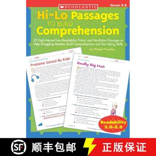 Comprehension Interest Grades 5?6 9780439548885 Readability Fictio... Passages Build High Low 4周达