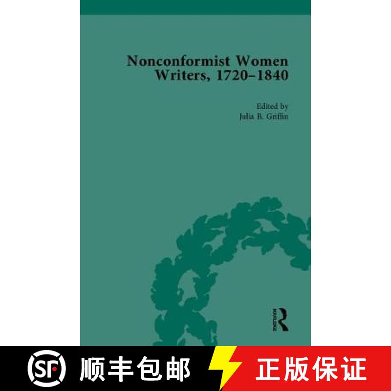 【4周达】Nonconformist Women Writers, 1720-1840: Pt. I [9781851961443]