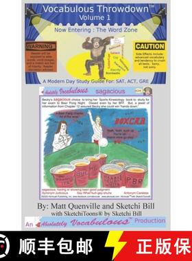 预订 Vocabulous Throwdown: Volume 1 [9781735327921]