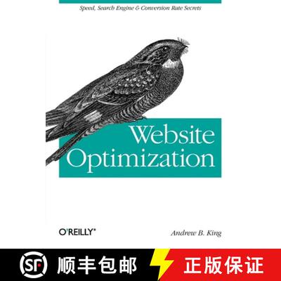 【3-4周达】Website Optimization: Speed, Search Engine & Conversion Rate Secrets [9780596515089]
