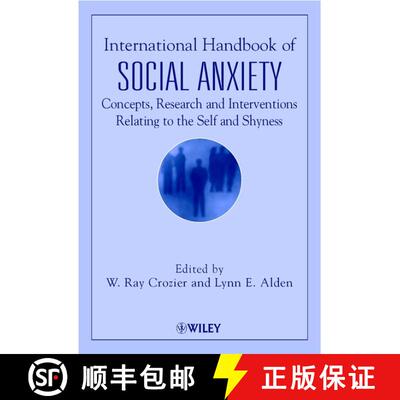 【3-4周达】精装 International Handbook Of Social Anxiety - Concepts, Research & Interventions Relatin... [9780471491293]