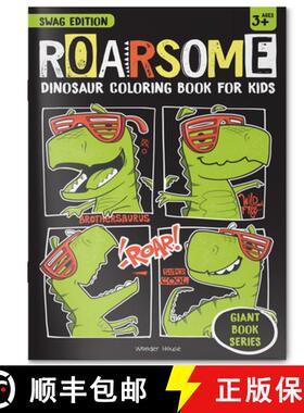 预订 Roarsome Giant Coloring Book for Kids [9789362149145]