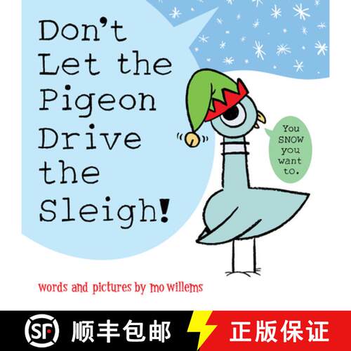 【3-4周达】精装 Don't Let the Pigeon Drive the Sleigh! [9781454952770]