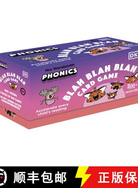 【3-4周达】Mrs Wordsmith Phonics Blah Blah Blah Card Game, Kindergarten & Grades 1-2: Accelerate Ever... [9780744051476]