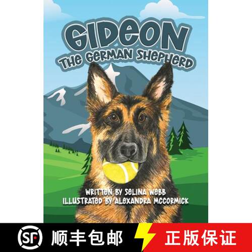 【3-4周达】精装 Gideon the German Shepherd [9798885275675]