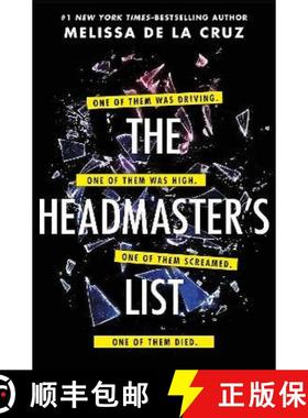 【3-4周达】The Headmaster's List : The twisty, gripping thriller you won't want to put down! [9781035013180]