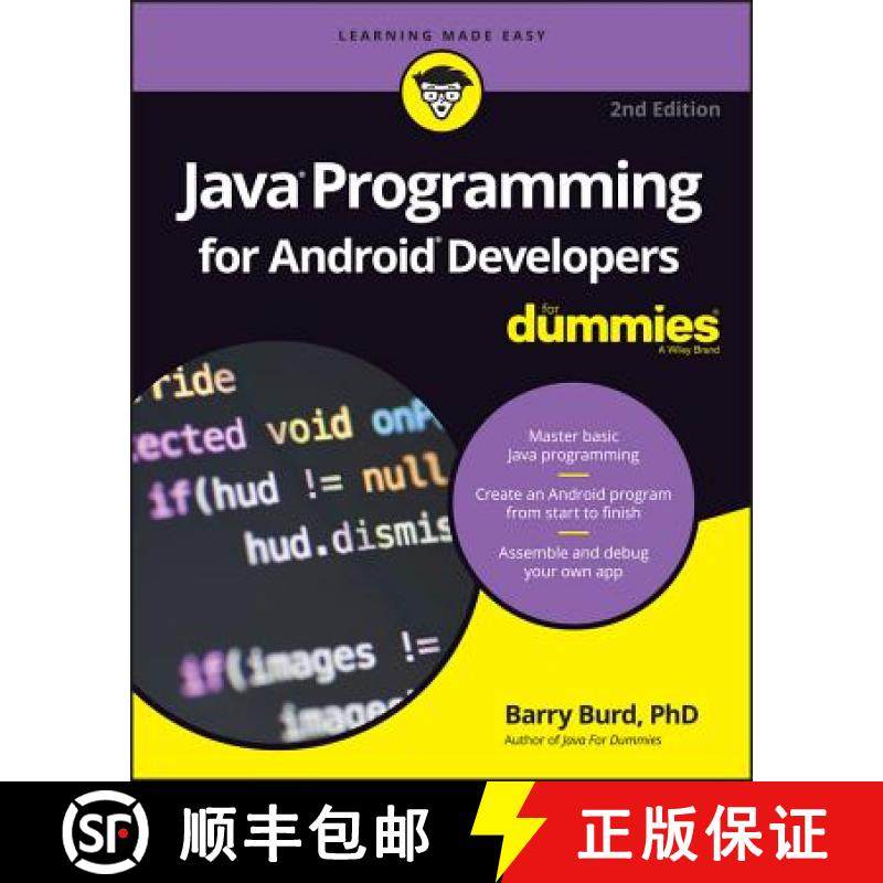 【3-4周达】Java Programming For Android Developers For Dummies, 2Nd Edition [Wiley计算机] [9781119301080]