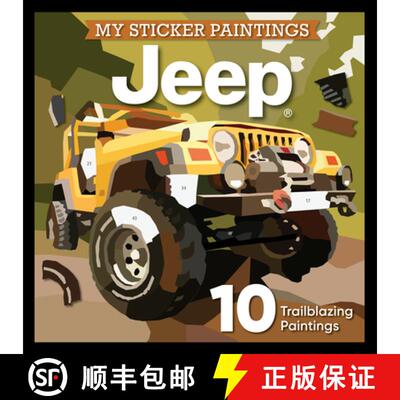 【3-4周达】My Sticker Paintings: Jeep(r): 10 Trailblazing Paintings [9781641244688]