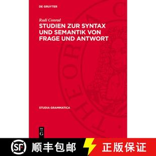 Von Zur 9783112750629 Antwort Frage Semantik Und Syntax Studien 预订