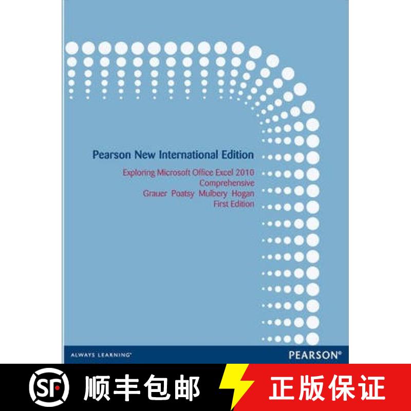 【3-4周达】Exploring Microsoft Office Excel 2010 Comprehensive: Pearson New International Edition [9781292027043]