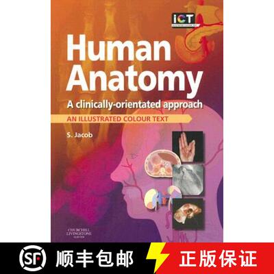 【3-4周达】Human Anatomy: A Clinically-Orientated Approach [9780443103735]