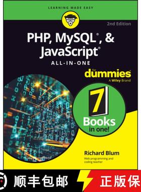 【3-4周达】Php, Mysql, & JavaScript All-In-One for Dummies [9781394342099]
