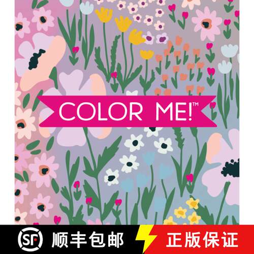 【3-4周达】Color Me! Floral Cover - Keepsake Coloring Books Compact Edition: Gardens, Springtime, Blo... [9798897460472]